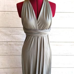Maxi Dress/Convertible Wrap Bridesmaids Gown